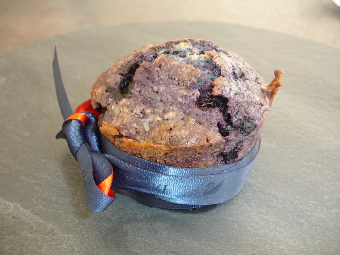 Muffins aux myrtilles