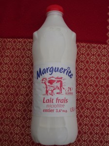 Lait frais microfiltré