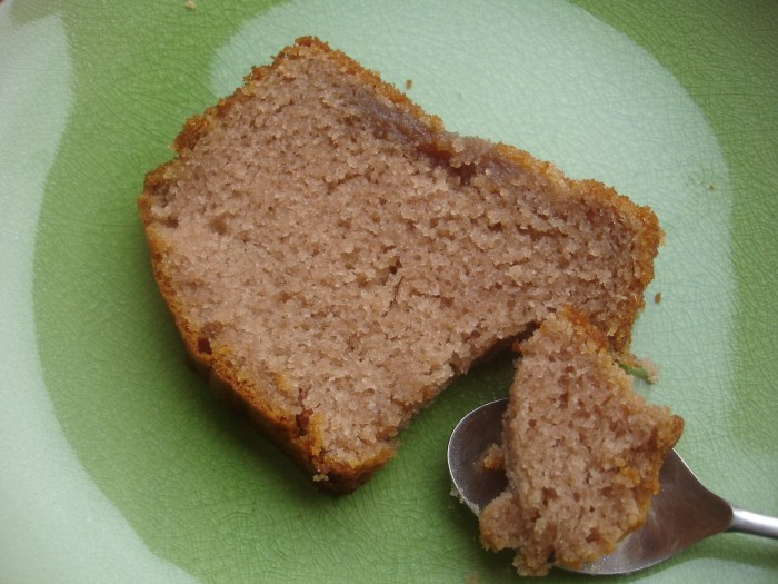 Cake à la crème de marrons