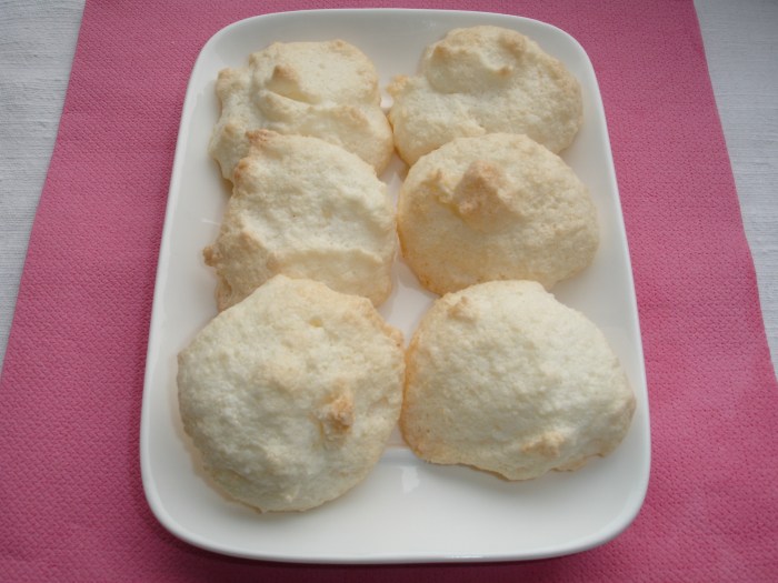 Biscuits à la noix de coco