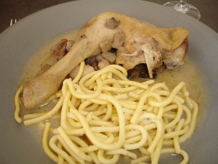 Coq au Riesling