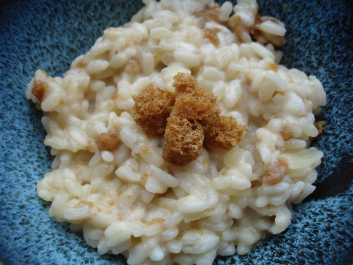 Risotto au pain d'épices