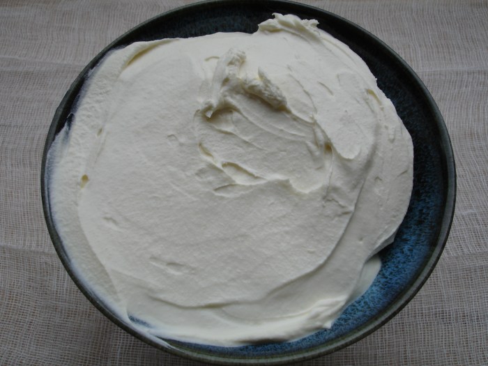 Mascarpone maison