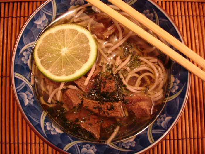Phô au boeuf