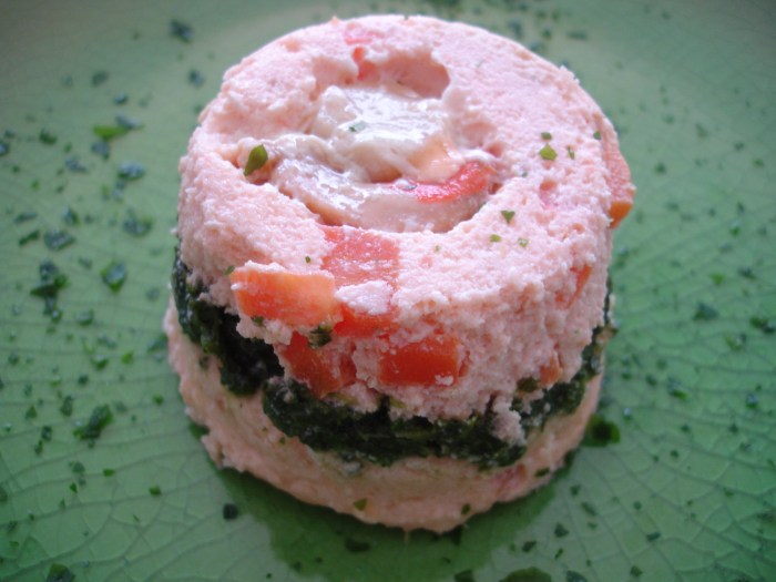 Terrine de saumon aux Saint-Jacques