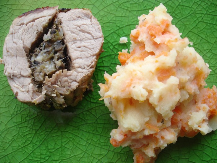 Filet mignon farci aux olives