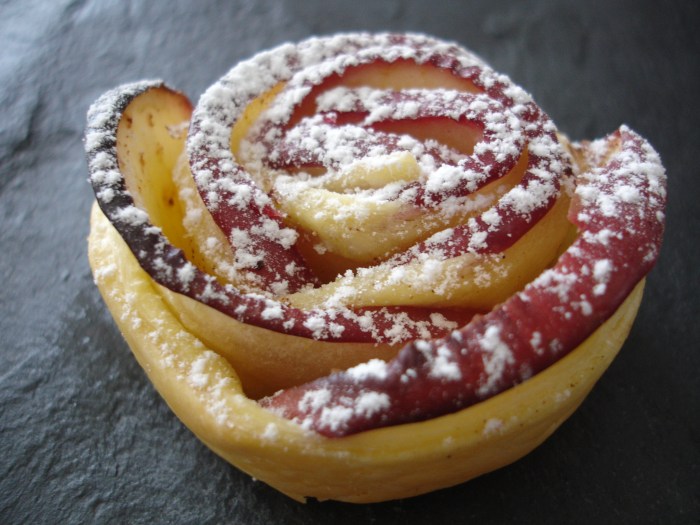 Pom'rose en feuilleté