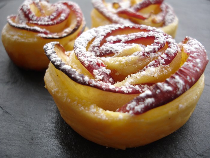 Pom'rose en feuilleté