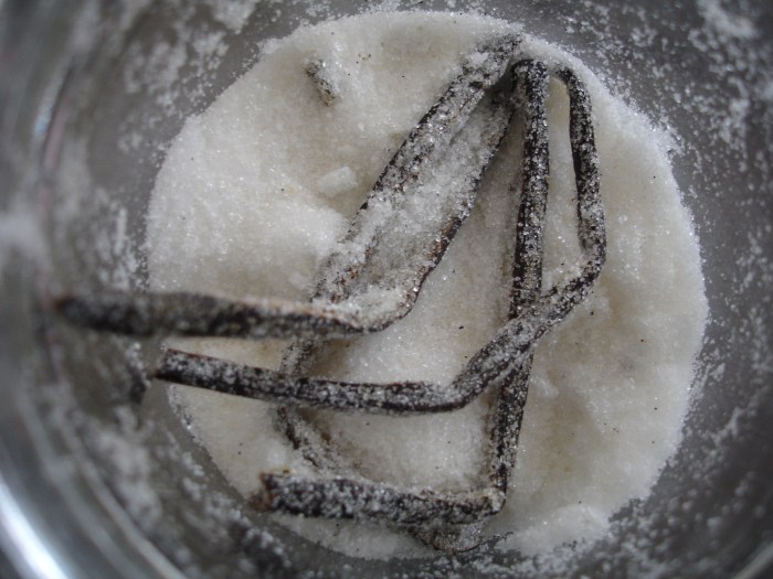 Sucre vanillé maison