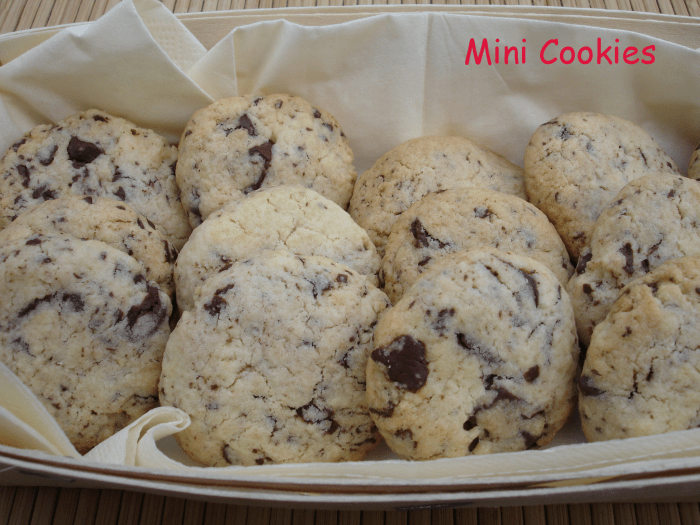 Mini cookies