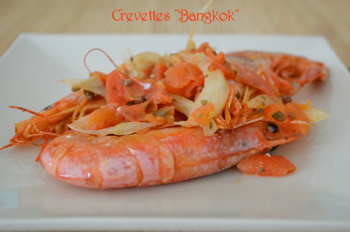 Crevettes "Bangkok"