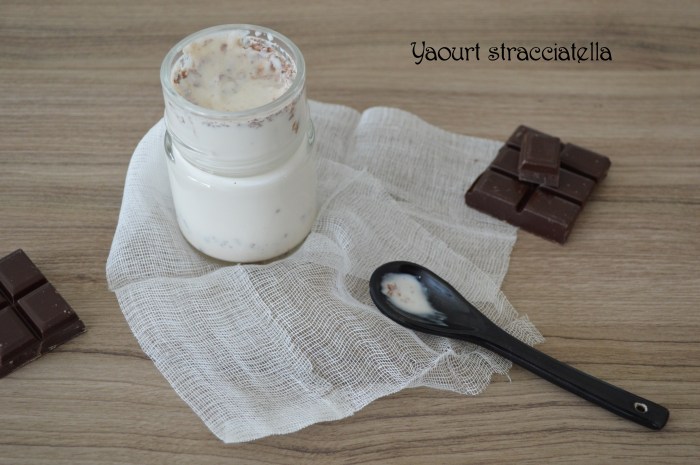 Yaourt stracciatella