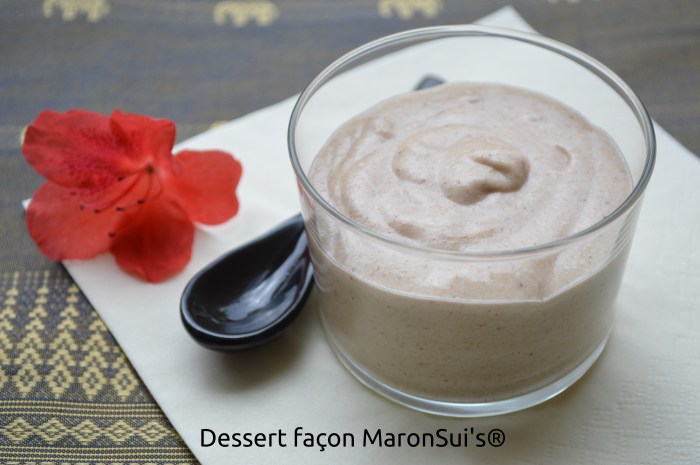 Dessert façon MaronSui's®