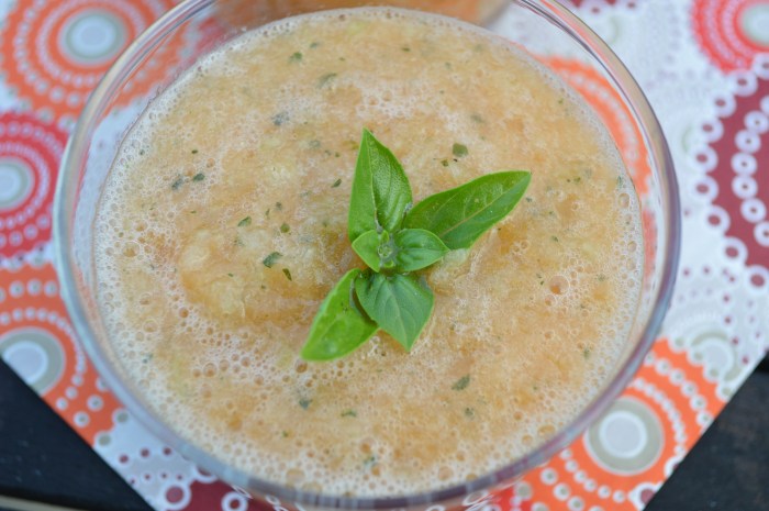 Gaspacho au melon