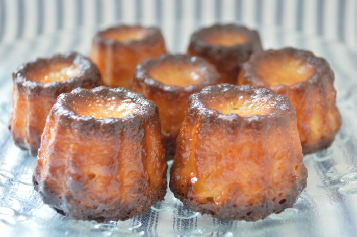 Cannelés "revisités" aux amandes