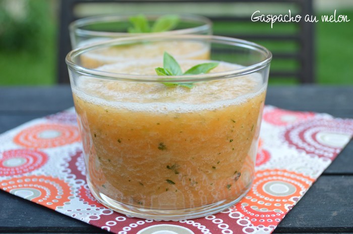Gaspacho au melon