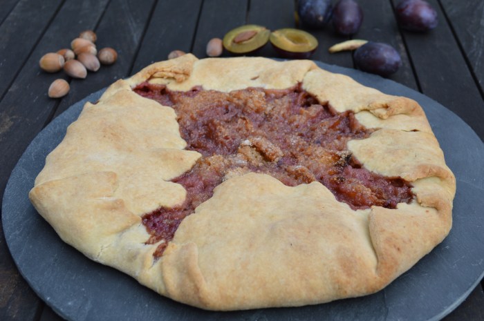 Tarte rustique aux quetsches