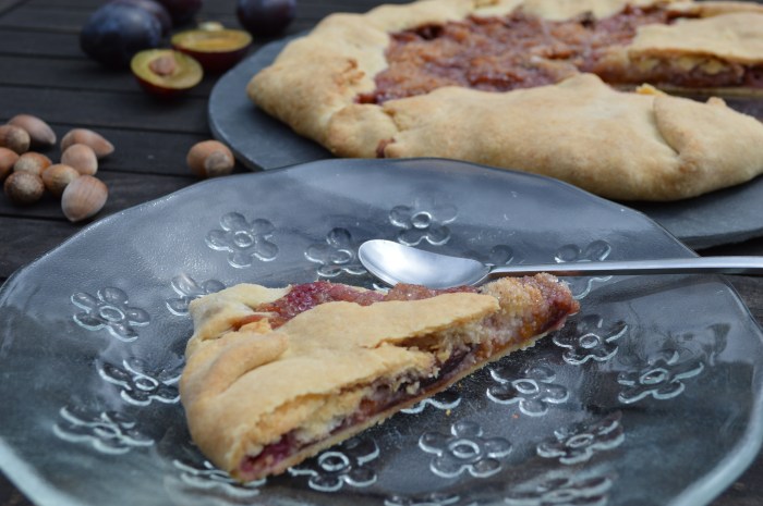 Tarte rustique aux quetsches