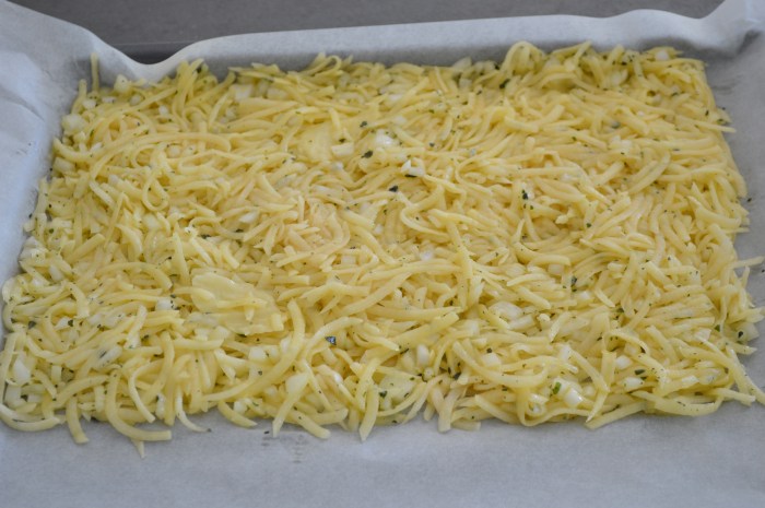 Gâteau roulé de pommes de terre à la truite fumée