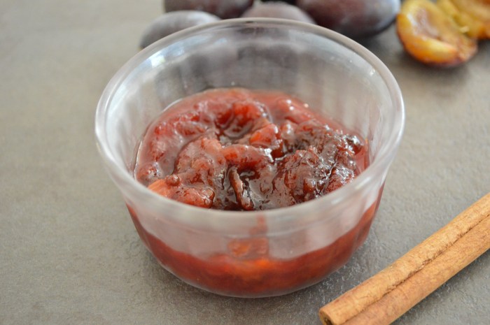 Chutney épicé de quetsches