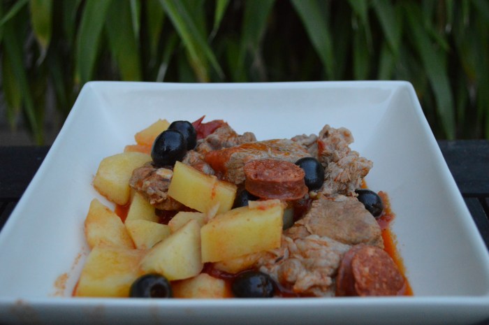 Sauté de veau à la catalane