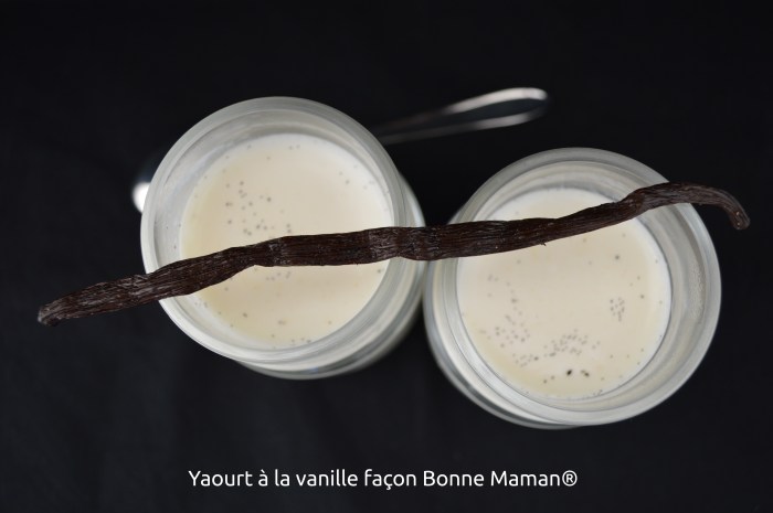 Yaourts à la vanille façon Bonne Maman®