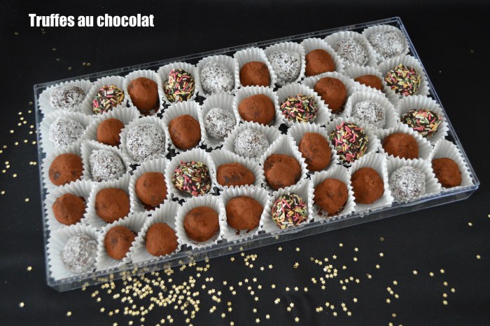Truffes au chocolat