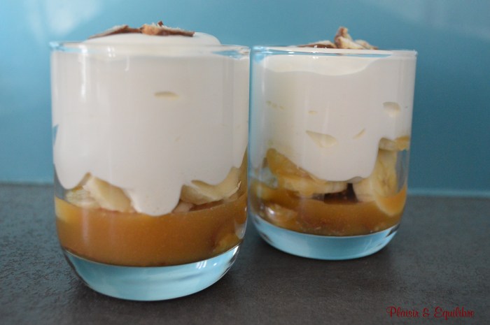 Banoffee au Twix® en verrine