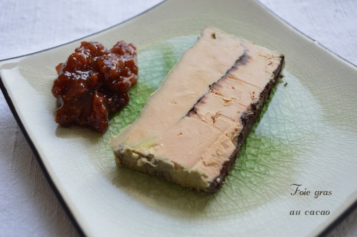 Foie gras au cacao