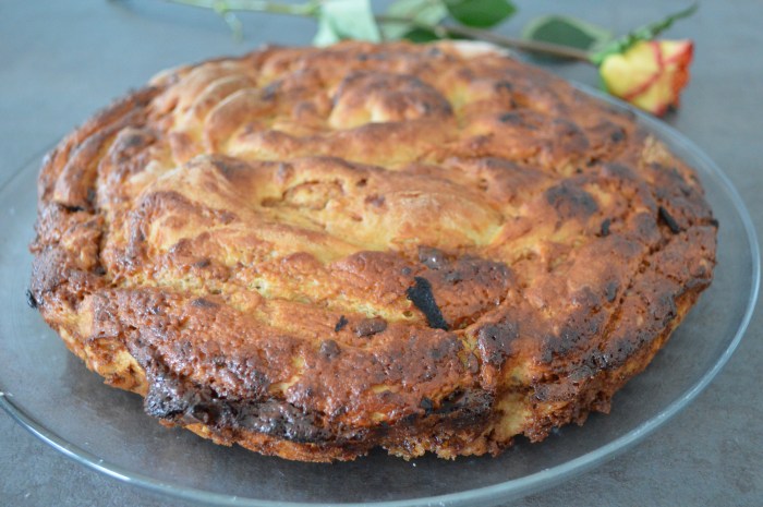 Brioche tourbillon au Carambar et au chocolat au lait
