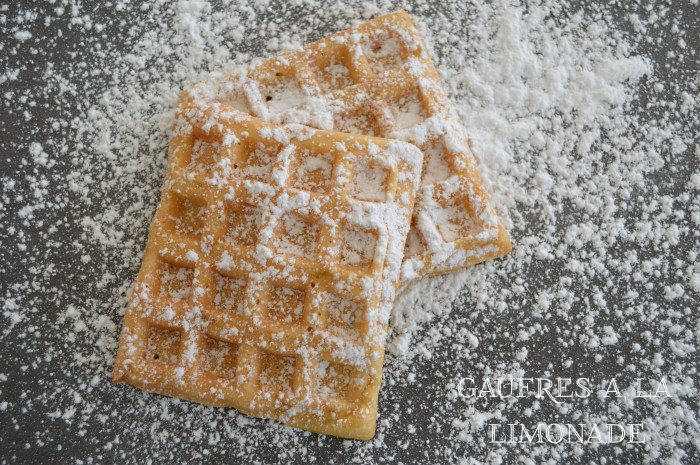 Gaufres à la limonade