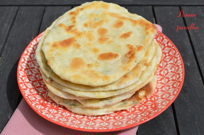 Paneer paratha