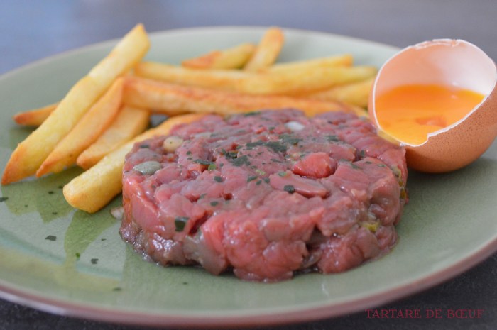 Tartare de bœuf