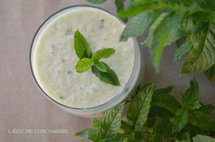 Lassi de concombre