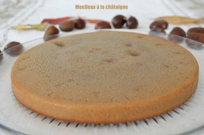 Moelleux à la châtaigne
