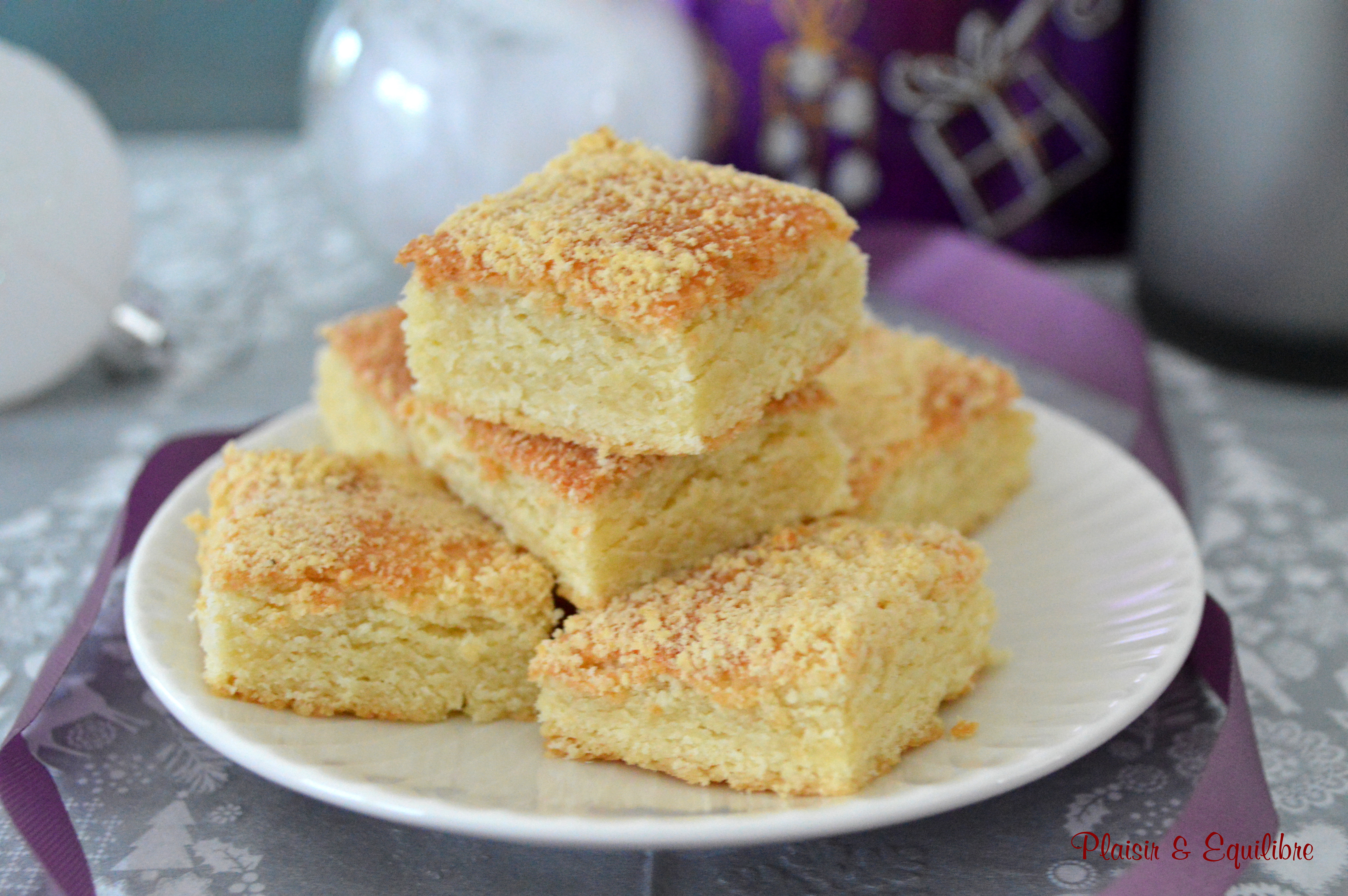 Tranches meringuées