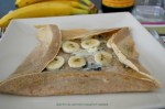 Galette de sarrasin roquefort-banane