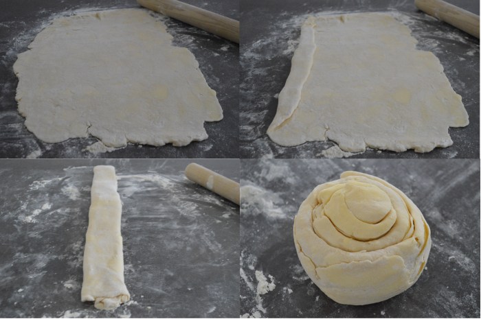 Pâte feuilletée facile technique escargot