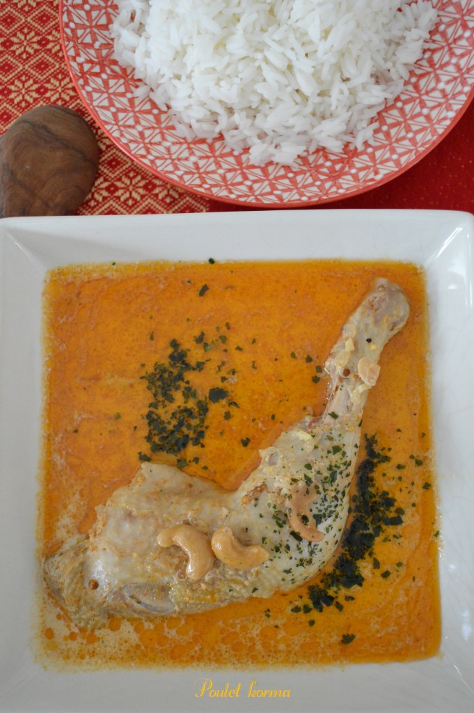 Poulet korma