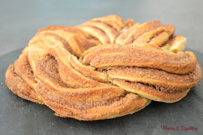 Kringle estonien aux amandes et à la cannelle