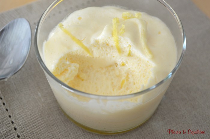 Mousse au citron et au mascarpone