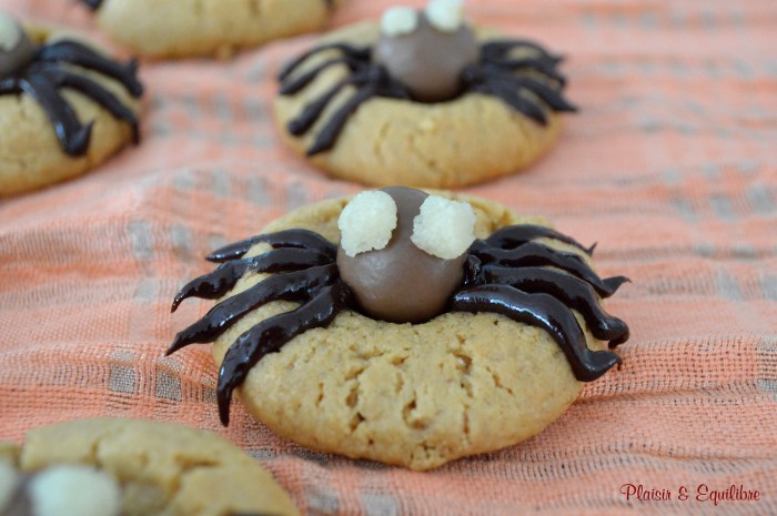 Cookies araignées