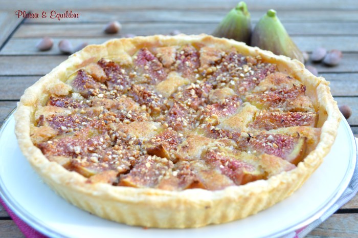 Tarte aux figues et noisettes