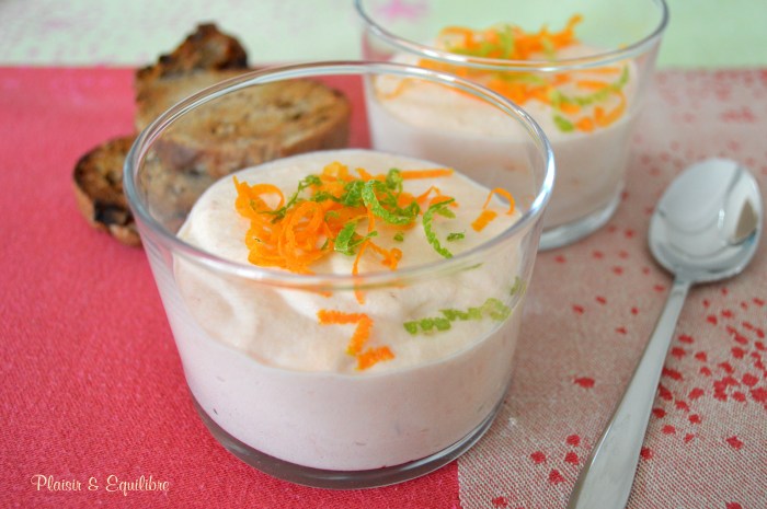 Mousse de saumon à l'orange