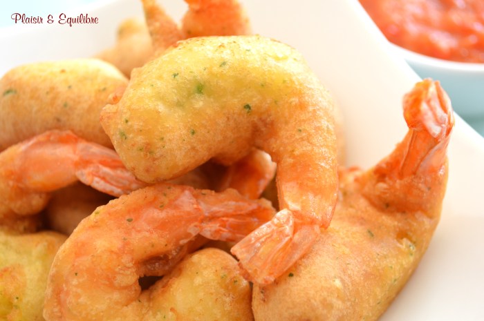 Beignets de crevettes sauce aigre-douce