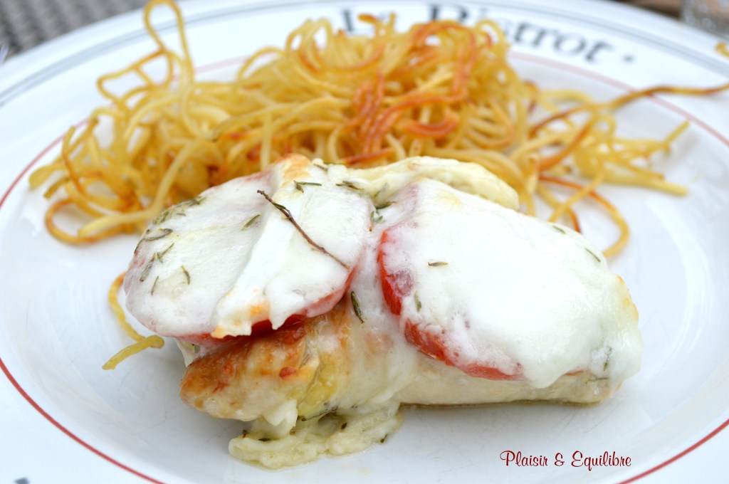 Escalope de poulet tomate mozzarella | Plaisir et Equilibre